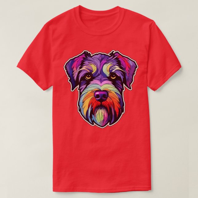 Miniature schnauzer 1 T-Shirt (Design Front)