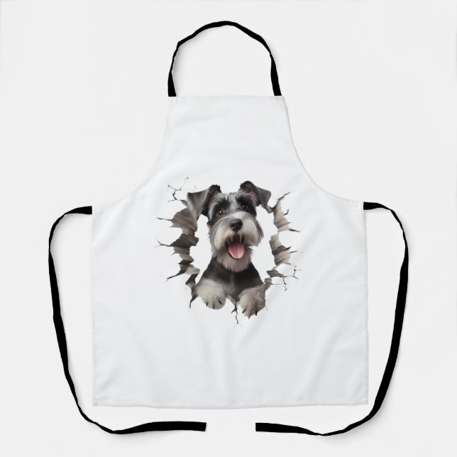 Miniature Schnauzer Apron (Front)