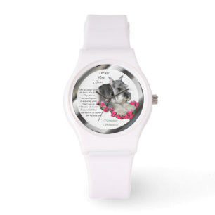 Miniature Schnauzer Art Gifts Watch