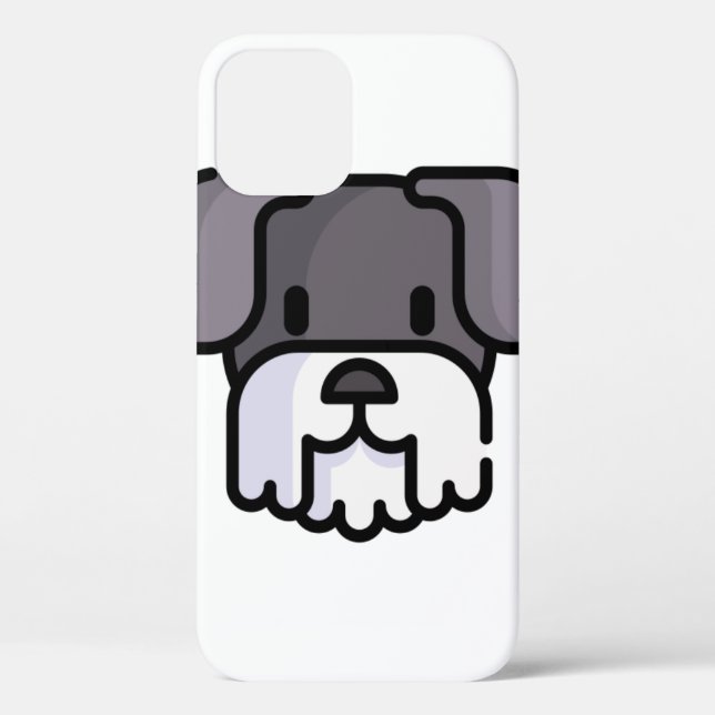 Miniature Schnauzer Case-Mate iPhone Case (Back)