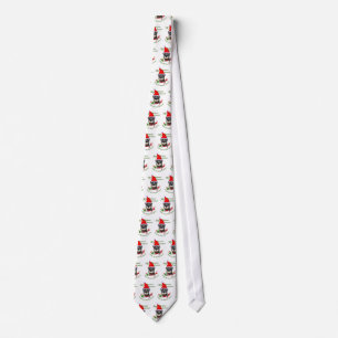 Miniature Schnauzer Christmas Gifts Tie