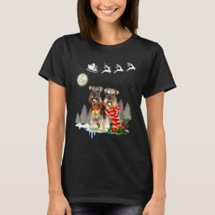 Miniature Schnauzer Christmas T-Shirt