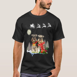 Miniature Schnauzer Christmas T-Shirt