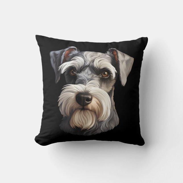 Miniature Schnauzer Cushion (Front)