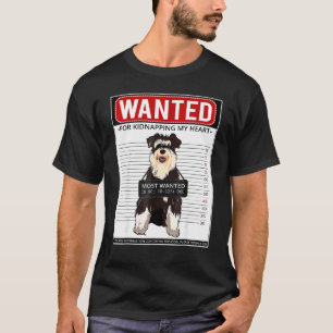 Miniature Schnauzer Dad Mum T-Shirt