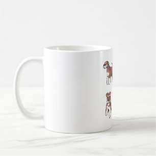 Miniature schnauzer Delight � Cute Animal Art Coffee Mug