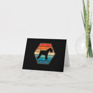 Miniature Schnauzer Dog Gift Thank You Card