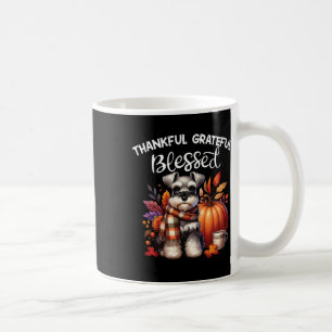 Miniature Schnauzer Dog Pumpkin Spice Happy Fall Y Coffee Mug