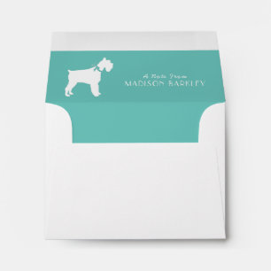 Miniature Schnauzer Dog Puppy Envelope