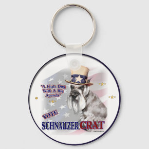 Miniature Schnauzer Gifts Key Ring