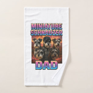 Miniature Schnauzer Hand Towel
