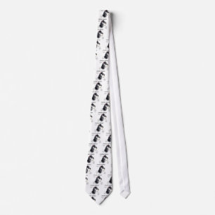 Miniature Schnauzer History Design Tie