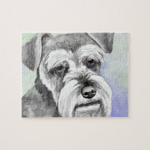 Miniature Schnauzer Jigsaw Puzzles