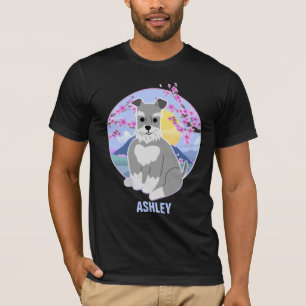 Miniature Schnauzer Kawaii Cute Gift Dog Pet T-Shirt