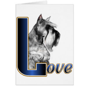 Miniature Schnauzer LOVE