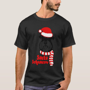 Miniature Schnauzer Merry Woofmas Christmas Dog Gi T-Shirt