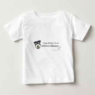 miniature schnauzer - more breeds baby T-Shirt