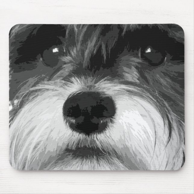 Miniature Schnauzer Mouse Pad (Front)