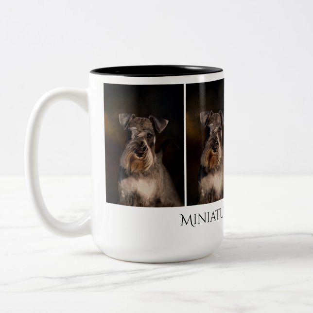 Miniature Schnauzer Mug (Left)
