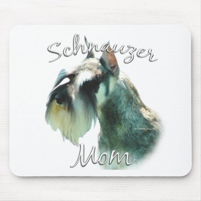 Miniature Schnauzer Mum 2 Mouse Pad (Front)