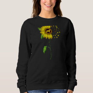Miniature Schnauzer Mum Sunflower Dog Mum Mama Sweatshirt
