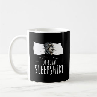Miniature Schnauzer Pajama Official Sleep Coffee Mug