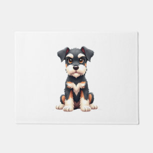 Miniature Schnauzer Puppy (1) Doormat