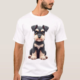 Miniature Schnauzer Puppy (2) T-Shirt
