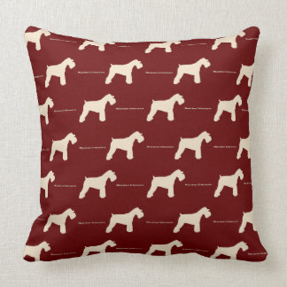 Miniature Schnauzer RD Cushion