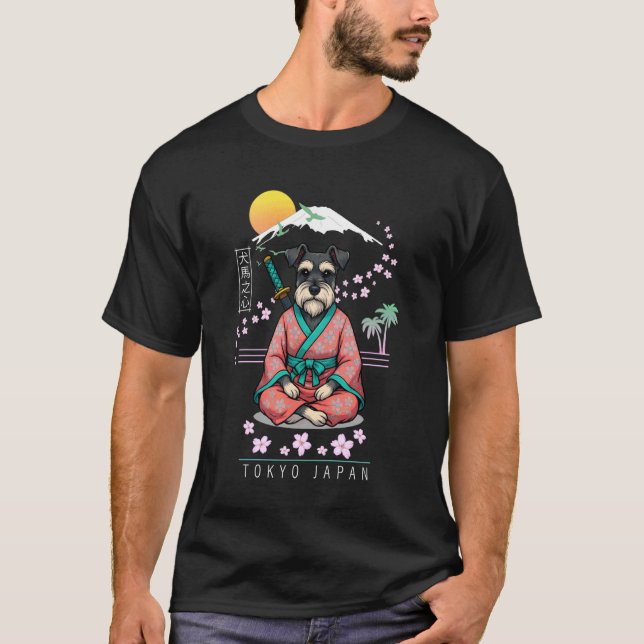 Miniature Schnauzer T-Shirt (Front)