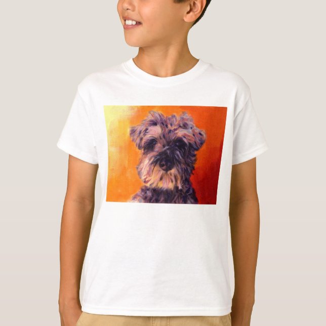 Miniature Schnauzer T-Shirt (Front)