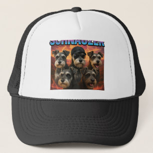 Miniature Schnauzer Trucker Hat