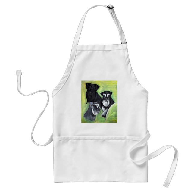Miniature schnauzers standard apron (Front)