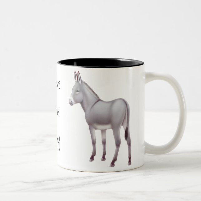 Miniature Sicilian Donkey Mug (Right)