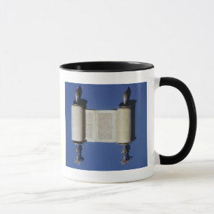 Miniature Torah Scroll, 1765 Mug