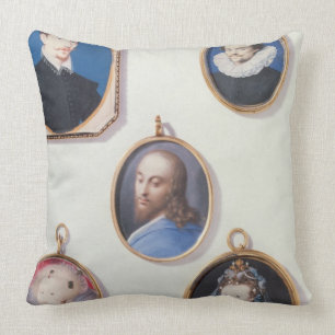 Miniatures. from LtoR, TtoB: Sir Arundel Talbot; U Cushion