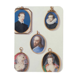 Miniatures. from LtoR, TtoB: Sir Arundel Talbot; U Magnet