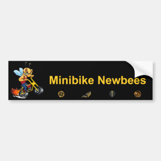 Minibike Newbee Bumper Sticker