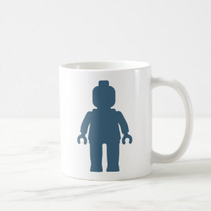 Minifig [Large Navy Blue] by Customize My Minifig Coffee Mug
