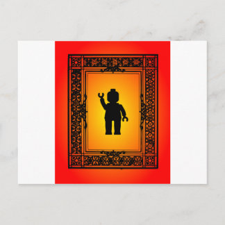Minifig Parisian Wave by Customise My Minifig Postcard