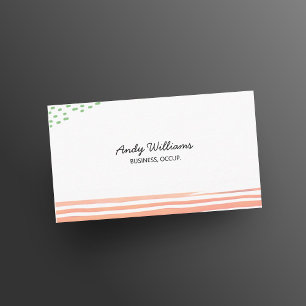 Minimal 3.5" x 2.0" Business Card Template DP7