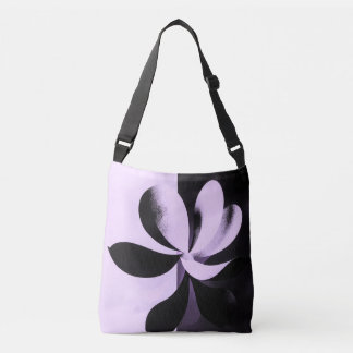 Minimal Abstract Floral Tote Bag
