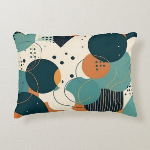 Minimal Abstract Seamless Pattern - Geometric (3) Decorative Cushion