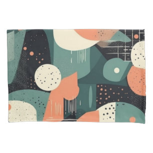 Minimal Abstract Seamless Pattern - Geometric (4) Pillowcase