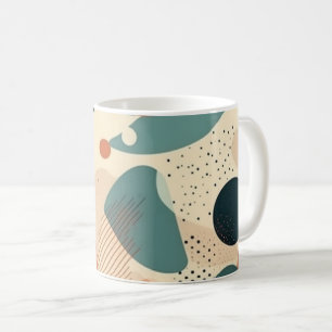 Minimal Abstract Seamless Pattern - Geometric (5) Coffee Mug