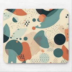Minimal Abstract Seamless Pattern - Geometric (5) Mouse Pad