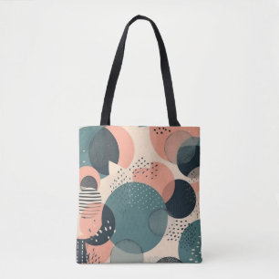 Minimal Abstract Seamless Pattern - Geometric (6) Tote Bag