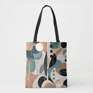 Minimal Abstract Seamless Pattern - Geometric (9) Tote Bag