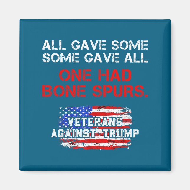 Minimal All Gave Some Veteran's Day Magnet (Front)