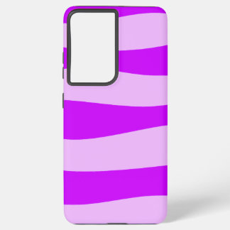 Minimal alternating purple samsung galaxy case